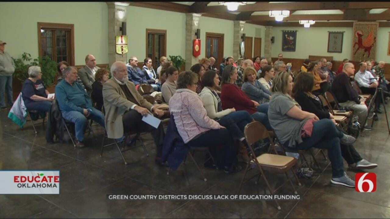 Northeast Oklahoma Districts Discuss Lack Of Education Funding