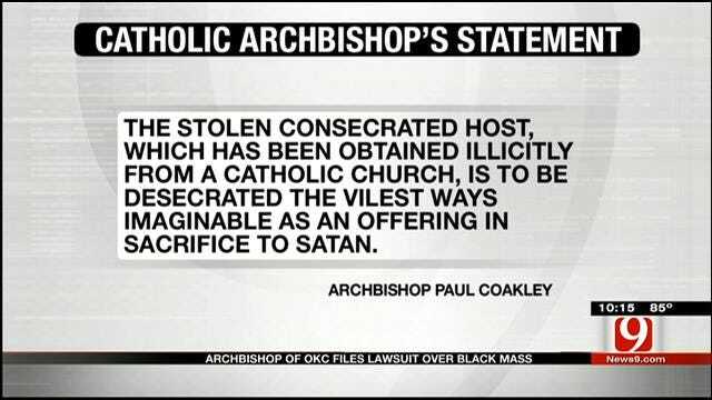 OKC Archbishop Files Lawsuit Over Black Mass