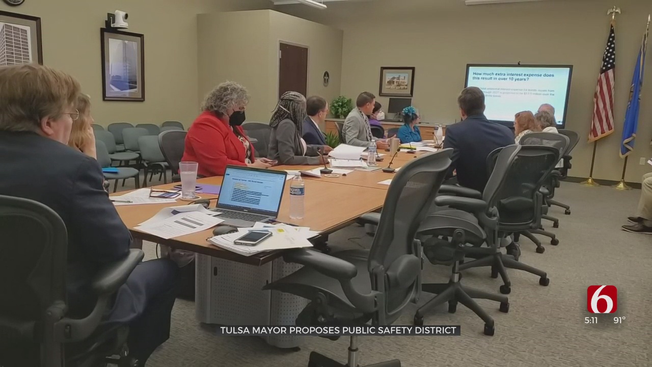 Tulsa To Ask Voters For Public Safety District