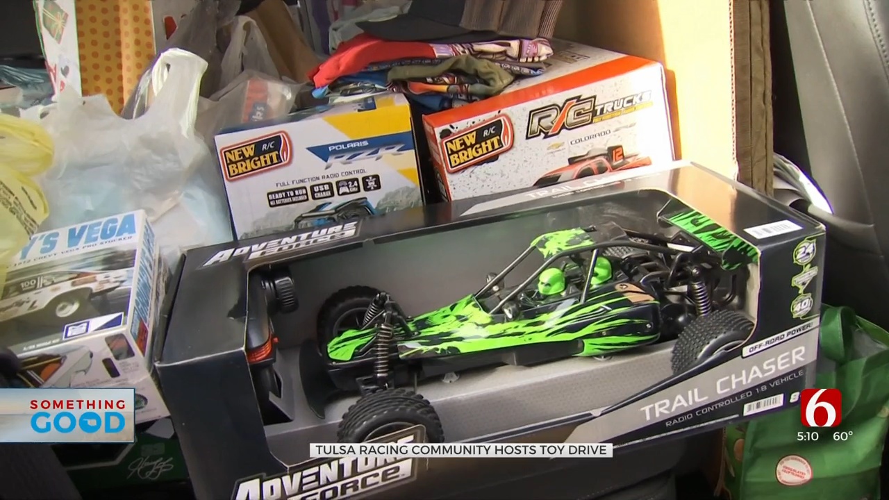 Tulsa Racing Community Holds Annual Toy Drive For Charity