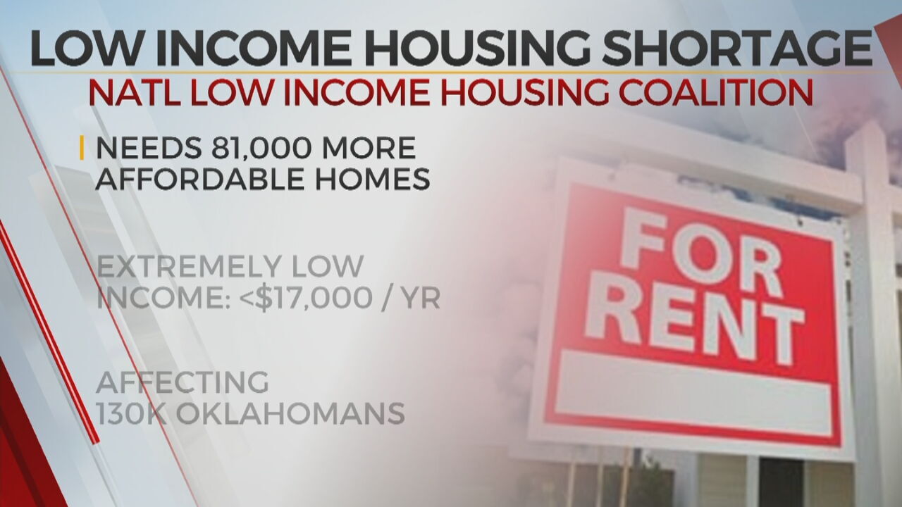 New Data Shows Shortage Of Low-Income Housing In Oklahoma 