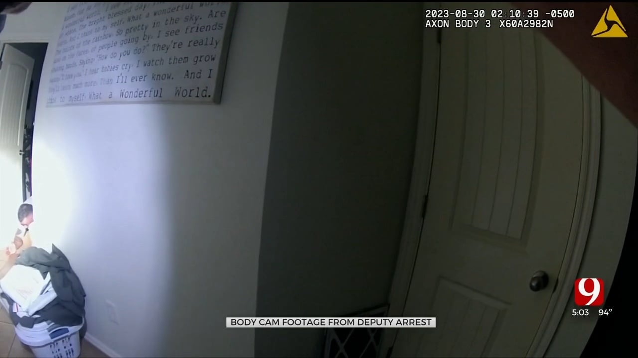 Body Cam Video Shows Moment Cleveland Co. Deputy Is Arrested For Allegedly Killing Wife