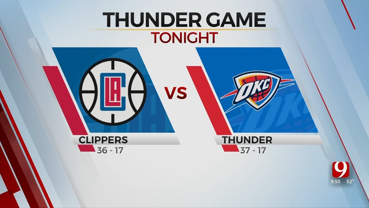 Thunder And Clippers Battling For No. 2 Spot In Western Conference
