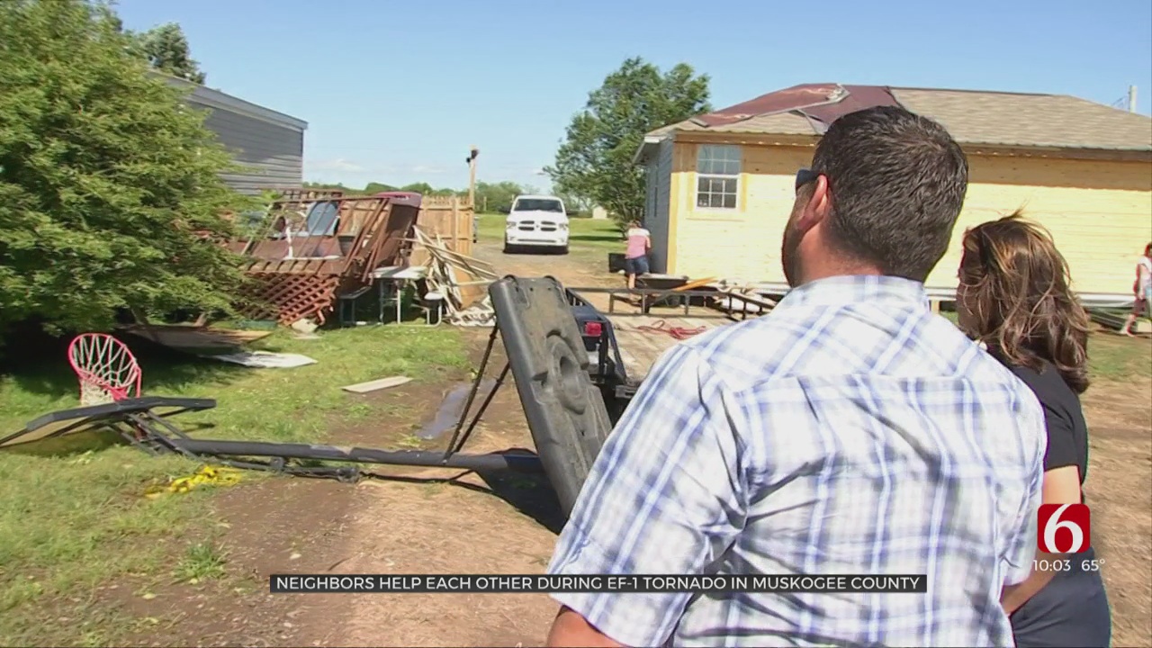 Muskogee County Residents Brought Closer Together After EF1 Tornado 