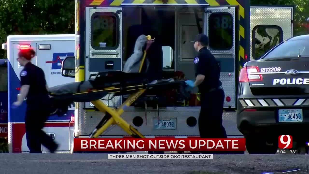 Three Men Hurt In Shooting Outside NE Oklahoma City Restaurant, No Arrests Made