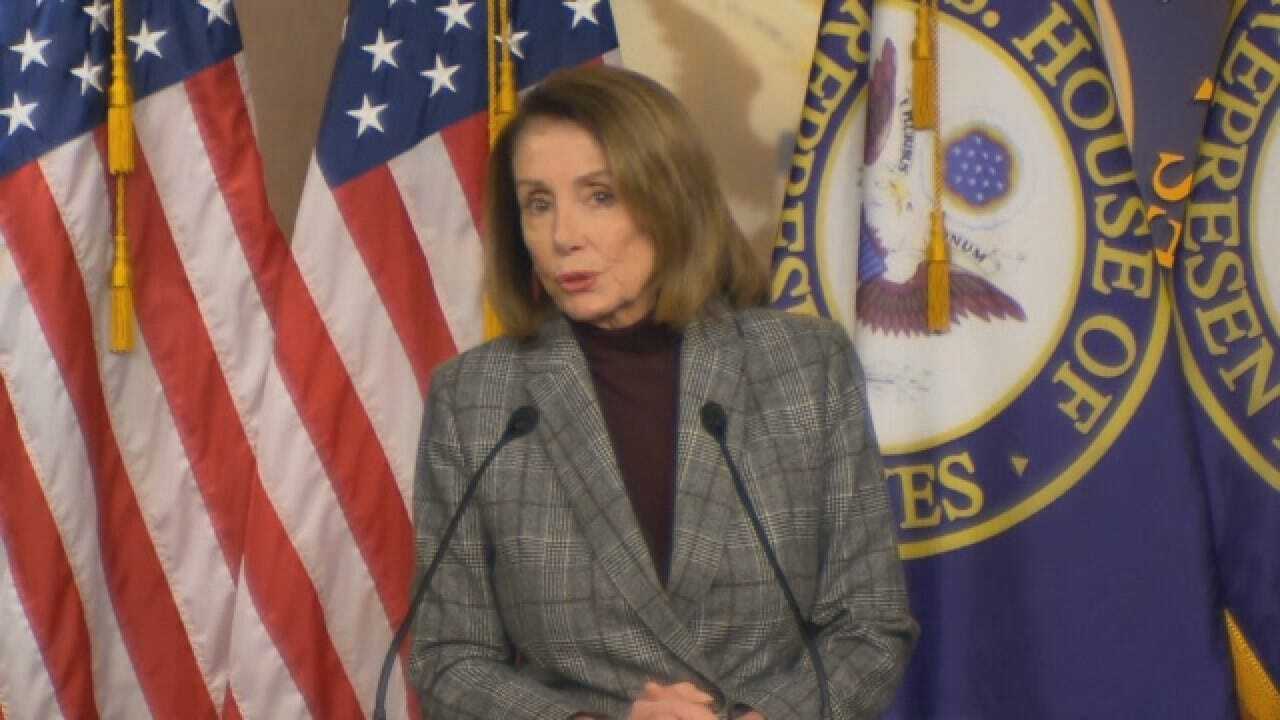Pelosi Says She's 'Glad' Trump Walked Away From North Korea Summit With No Deal
