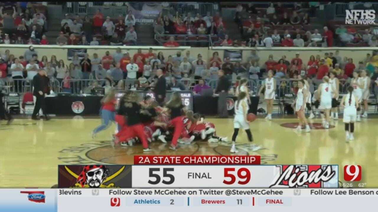 WATCH: Highlights From Oklahoma State Championship High School Basketball Games