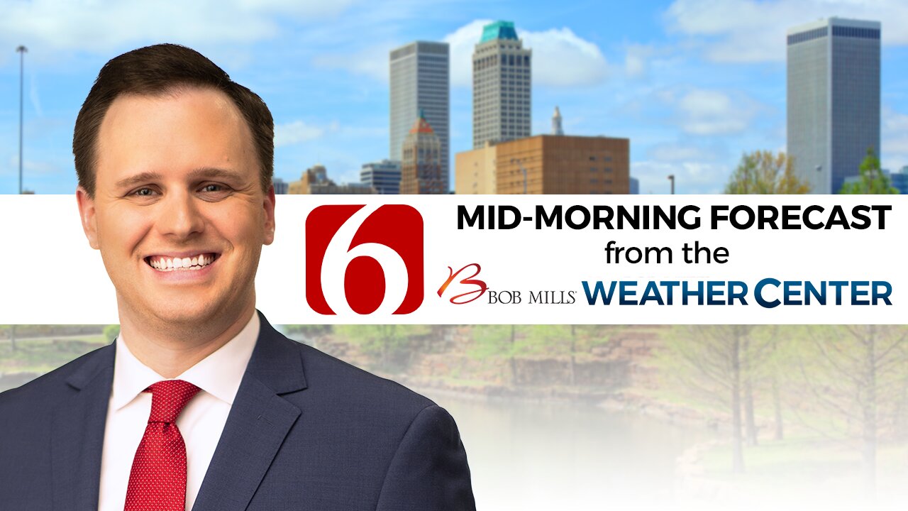 Monday Mid-Morning Forecast With Stephen Nehrenz