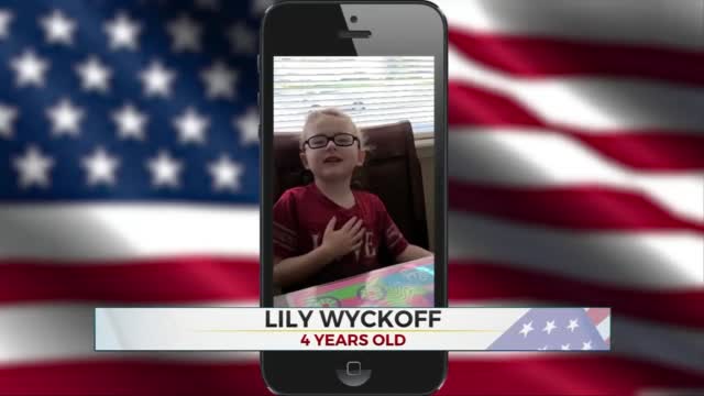 Daily Pledge: 4-Year-Old Lily 