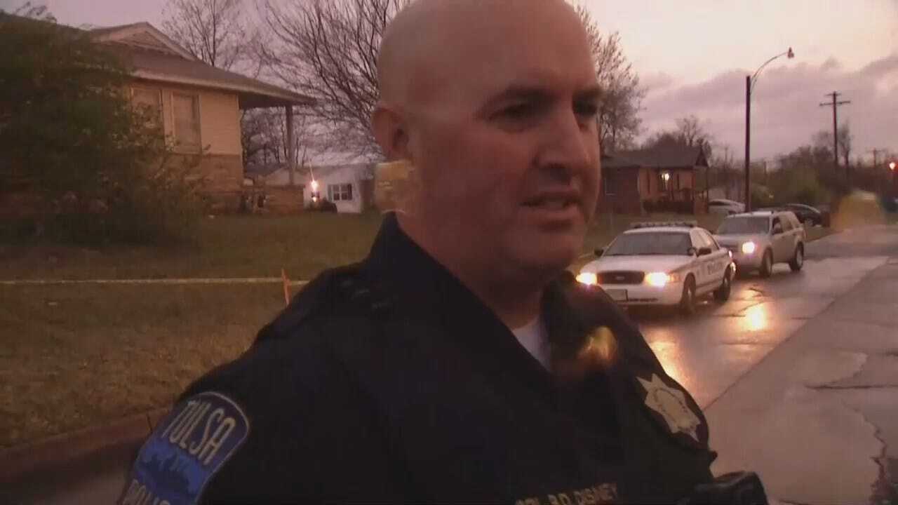 WEB EXTRA: Tulsa Police Cpl. Brandon Disney Talks About Shooting