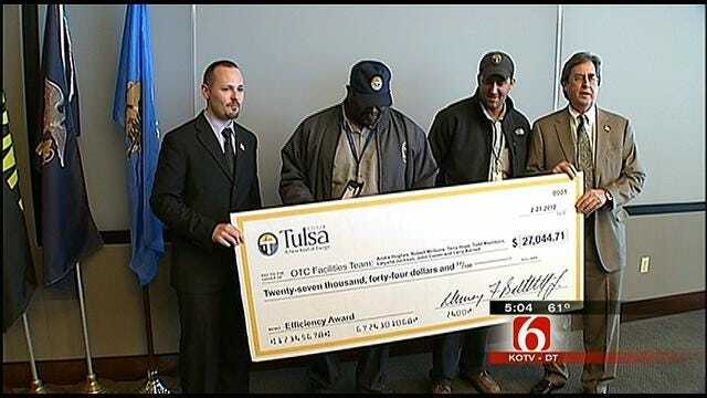 Employees Rewarded For Saving City Of Tulsa Thousands