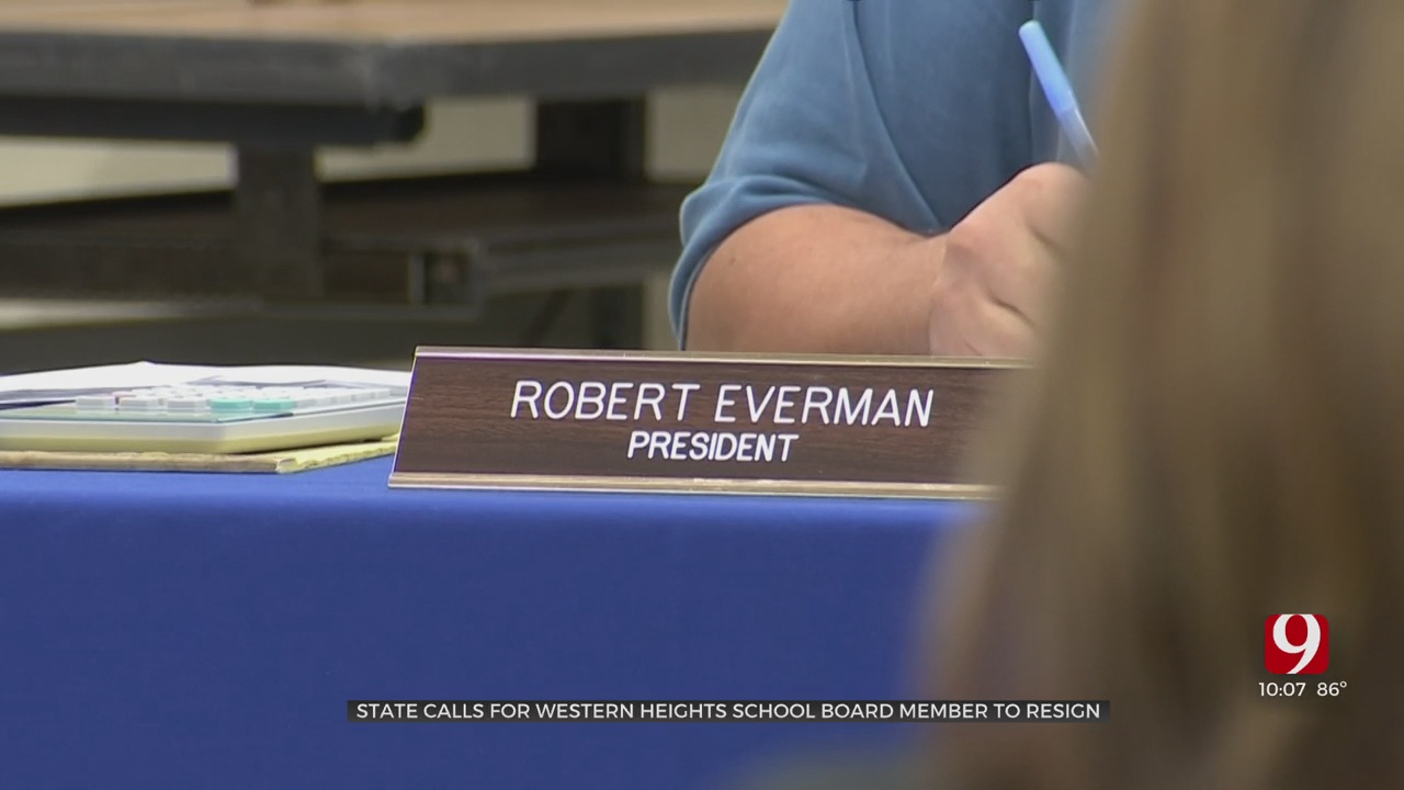 State Board Of Education Calls On Western Heights Official To Resign