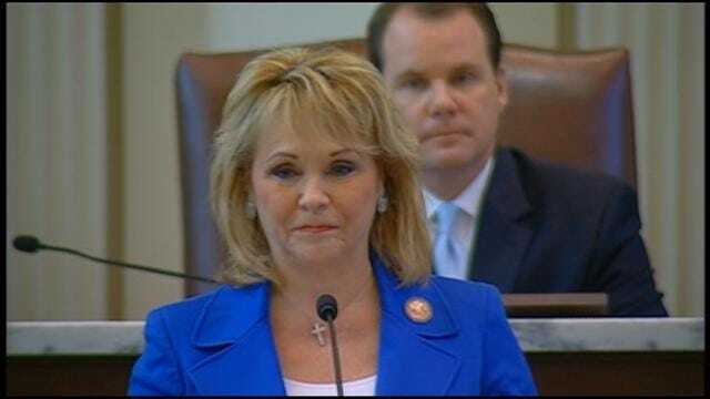 WEB EXTRA: Governor Mary Fallin's State Of State Address Part I