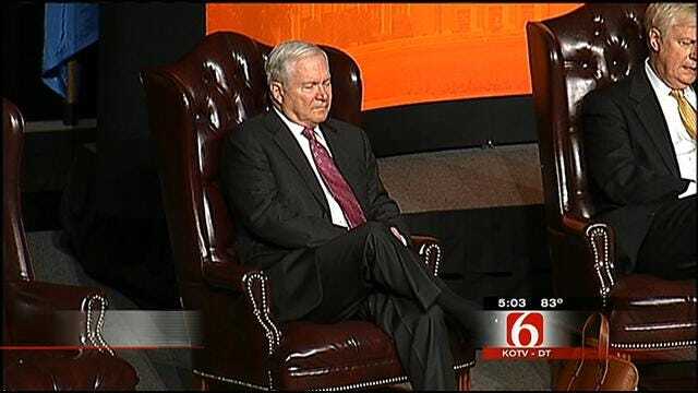 Former U.S. Secretary Of Defense Speaks To OSU Tulsa Students