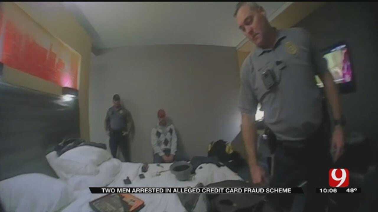 Bodycam Video: 2 Men Arrested In Alleged OKC Credit Card Fraud Scheme