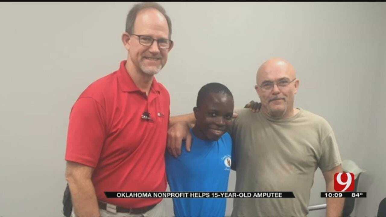 Oklahoma Nonprofit Helps 15-Year-Old Amputee