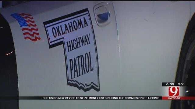 OHP Uses New Device To Seize Money Used During The Commission Of A Crime