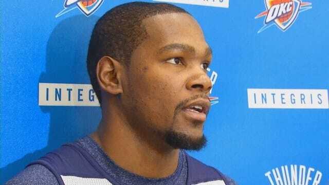 WEB EXTRA: Durant Talks About Return