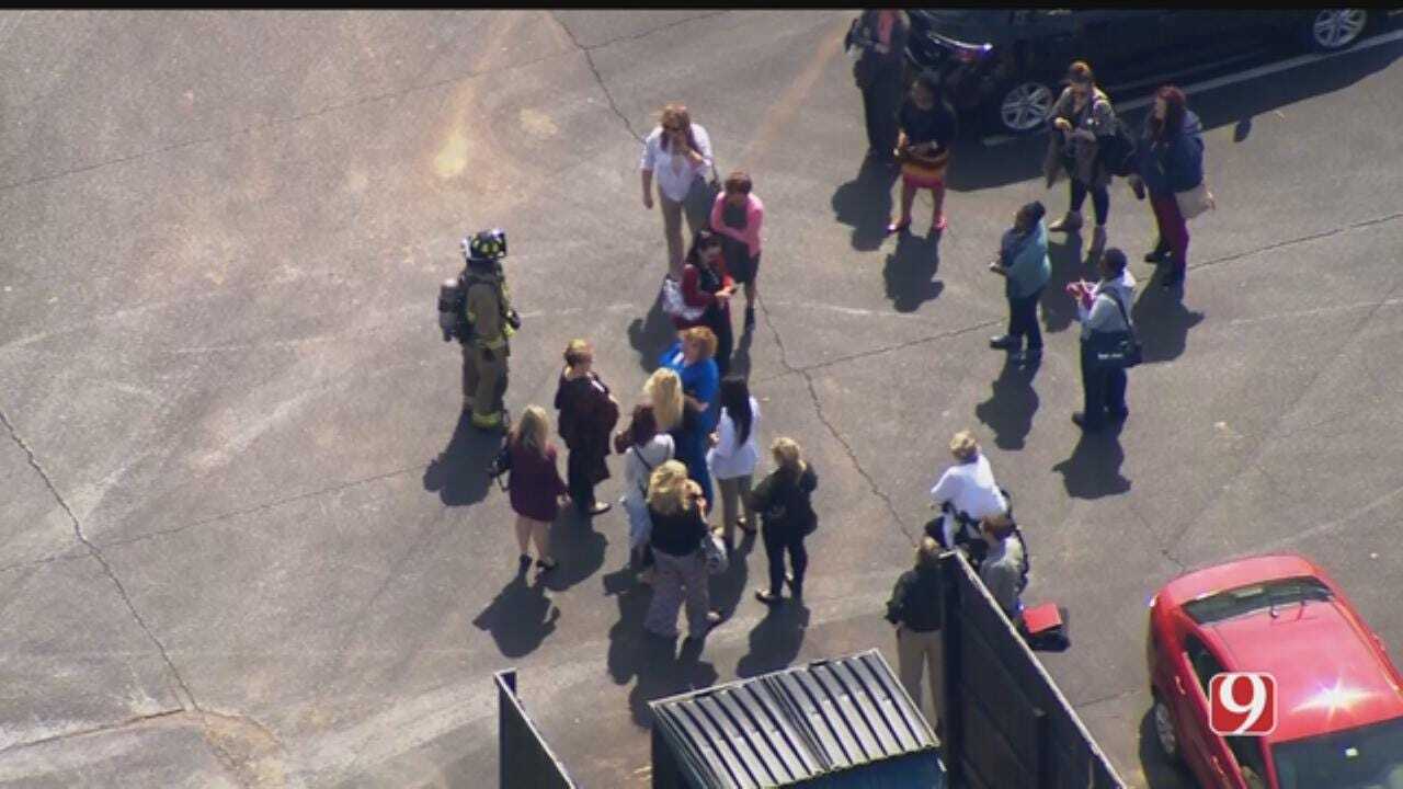 Bob Mills SkyNews 9 Flies Over 'Chemical Incident' In NW OKC
