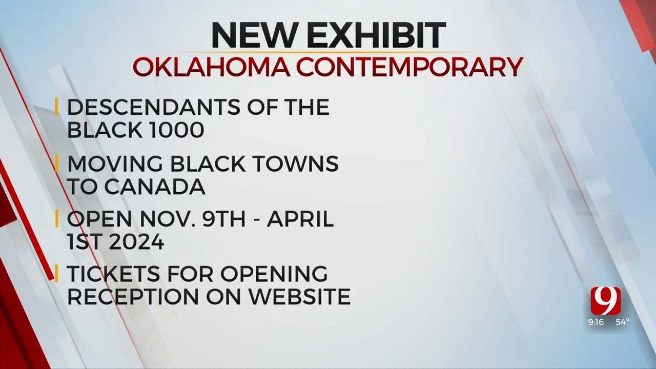 Oklahoma Contemporary To Open New Exhibit Highlighting Black Migration To Canada