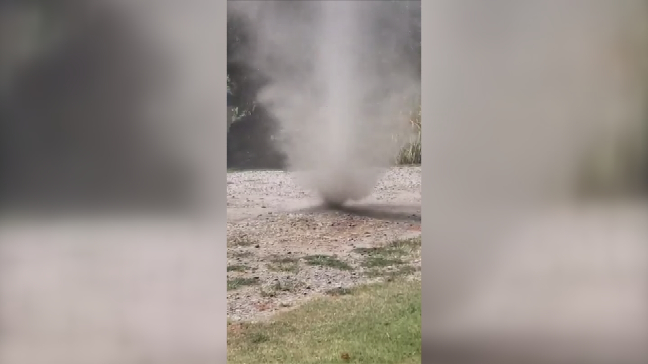 WATCH: Viewer Catches Small Dust-nado On Camera