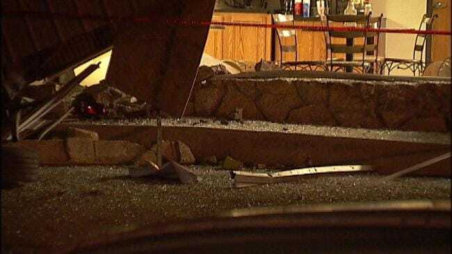 WEB EXTRA: Video From Scene Of Tulsa Restaurant Crash