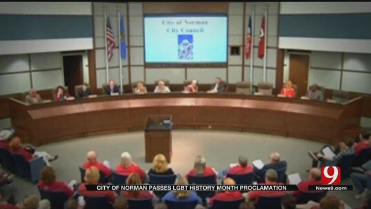 City Of Norman Passes LGBT History Month Proclamation
