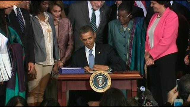 President Signs Expansion Of Violence Against Women Act