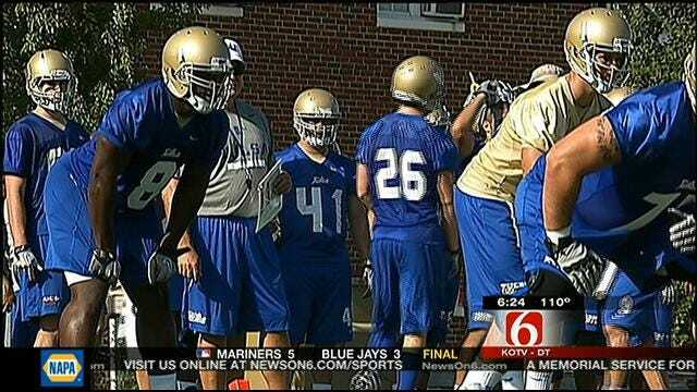 Tulsa Football Opens Practice