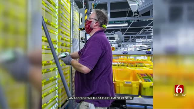 Amazon Opens Tulsa Fulfillment Center 