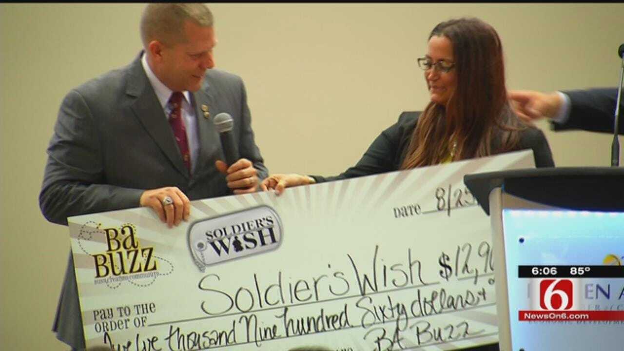 'Soldier's Wish' Gets Big Donation From Broken Arrow Group