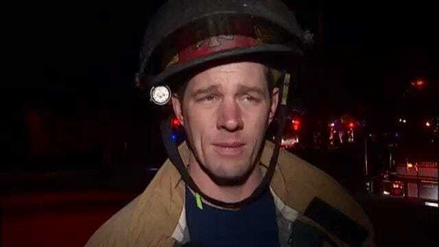 WEB EXTRA: Tulsa Fire Chief Spencer Yeager Talks About North Maplewood Fire