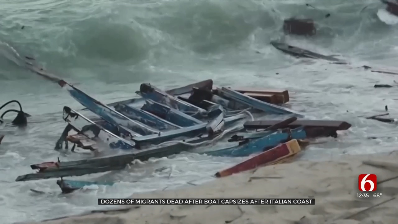 Migrant Boat Breaks Up Off Italian Coast, Killing Nearly 60