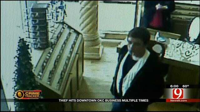 Brazen Thief Hits Downtown OKC Business Multiple Times