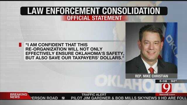 OK Lawmaker Pushing Plan To Consolidate Law Enforcement Agencies