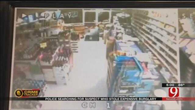 Caught On Camera: Thief Gets Away With Expensive Liquor