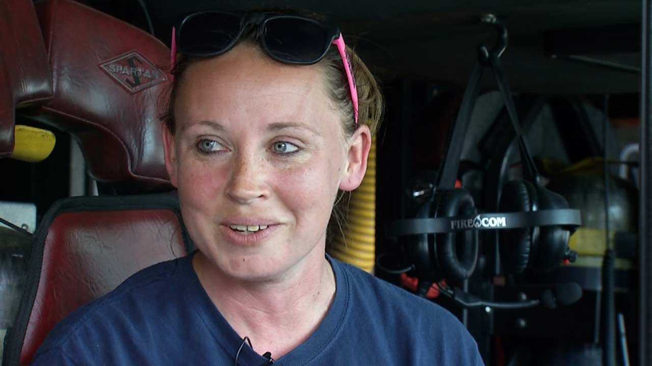 Hominy Hires First Woman To Be Full-Time Paid Firefighter