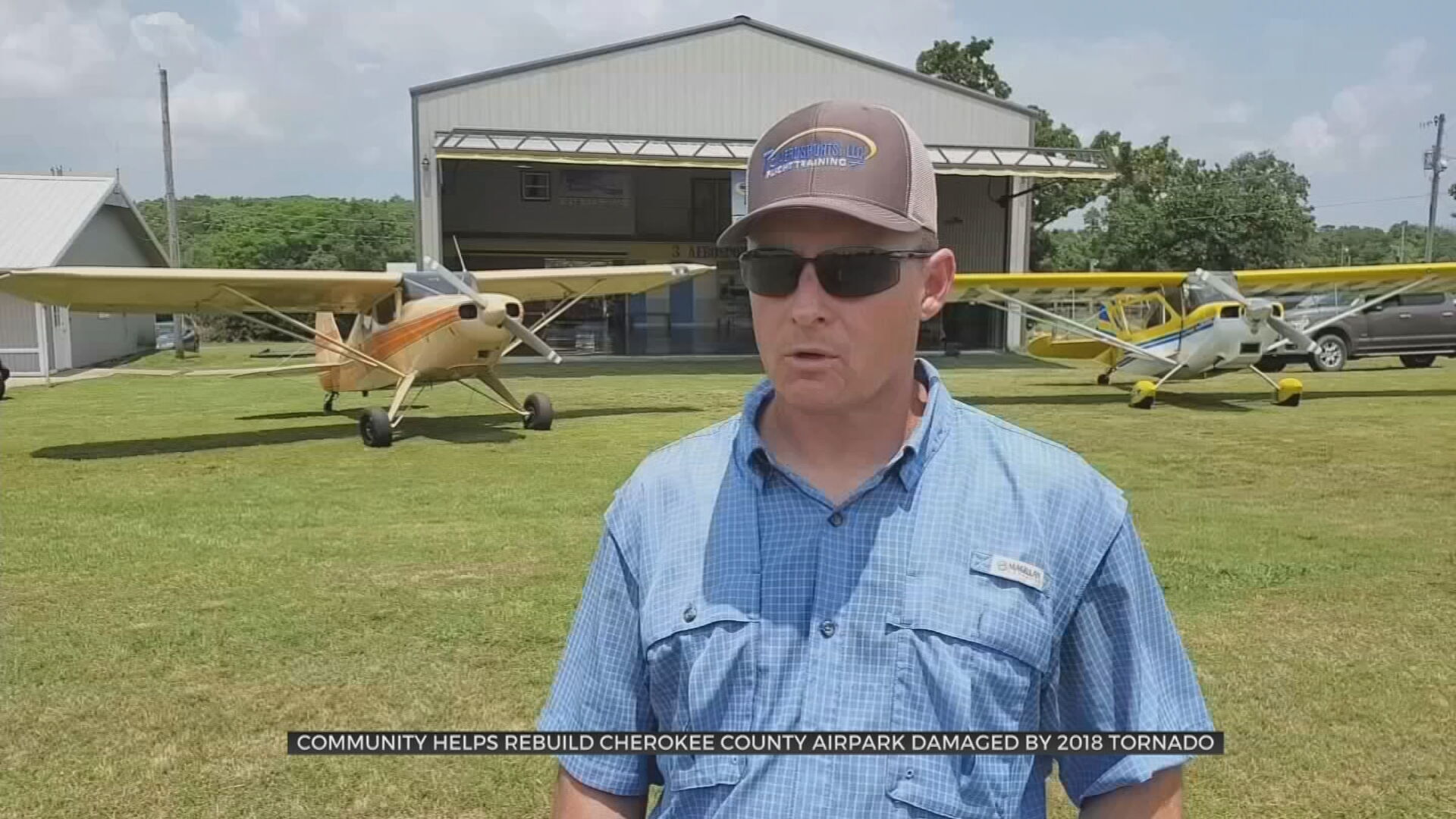 Community Helps Rebuild Cherokee County Airport Damaged By 2018 Tornado