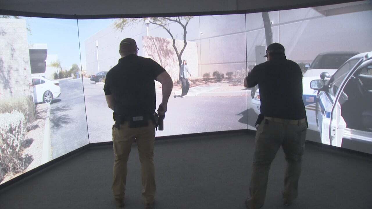 Tulsa Tech Acquires High-Tech Immersive Training System For Law Enforcement