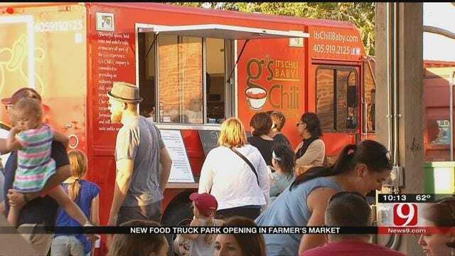 New Food Truck Park Opening At OKC Farmer's Market
