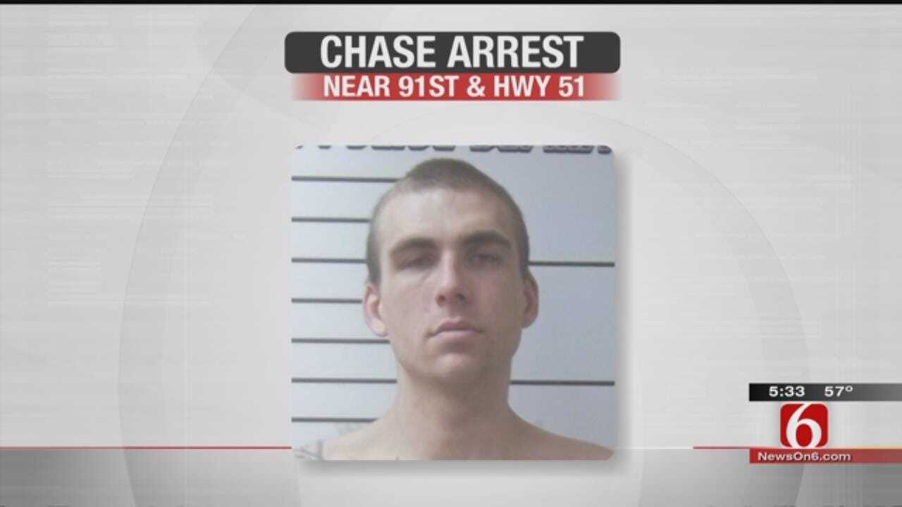 Coweta Police Chase Ends In Man's Arrest