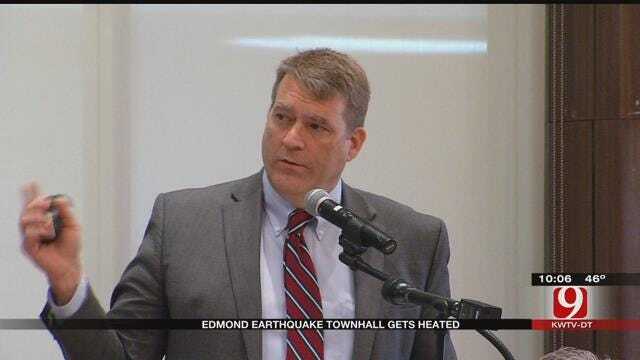 Edmond Earthquake Town Hall Meeting Gets Heated