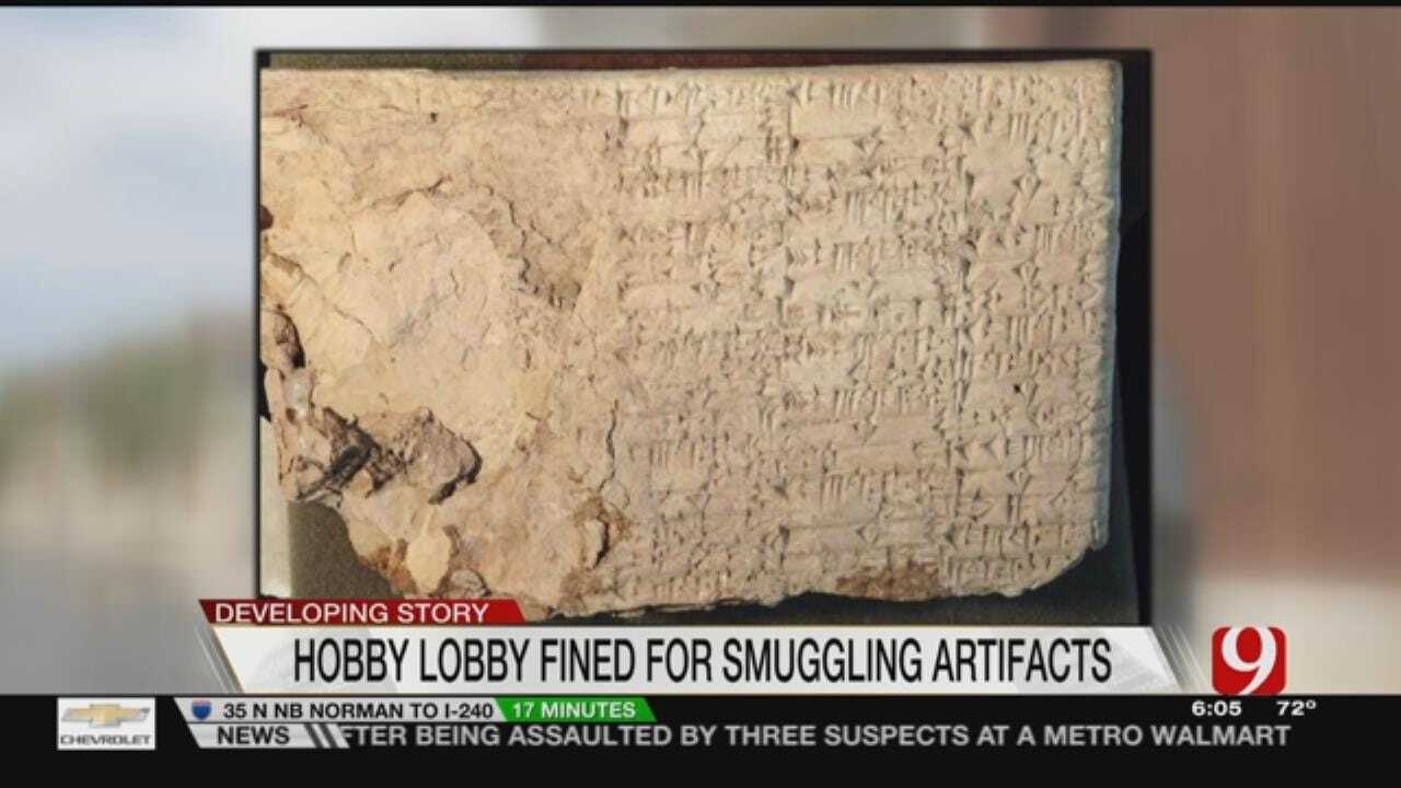 Hobby Lobby Fined $3 Million Over Smuggled Iraqi Artifacts