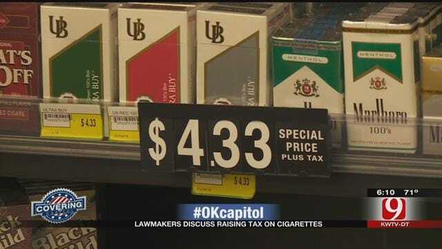 Lawmakers Discuss Raising Tax On Cigarettes