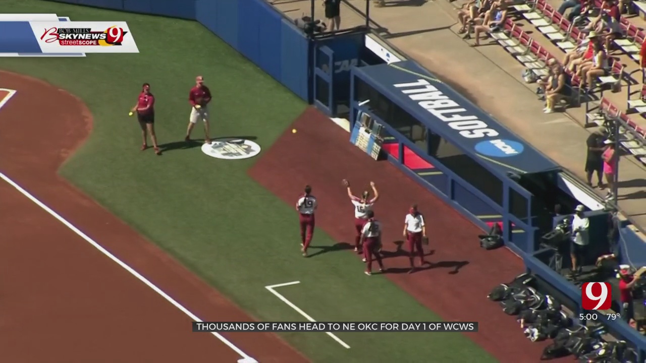 Thousands Of Fans Head To OKC For Women’s College World Series 