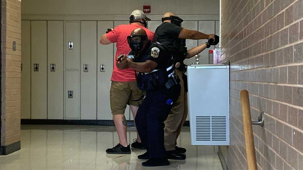 Local School Districts Hold Active Shooter Drills With Law Enforcement, First Responders