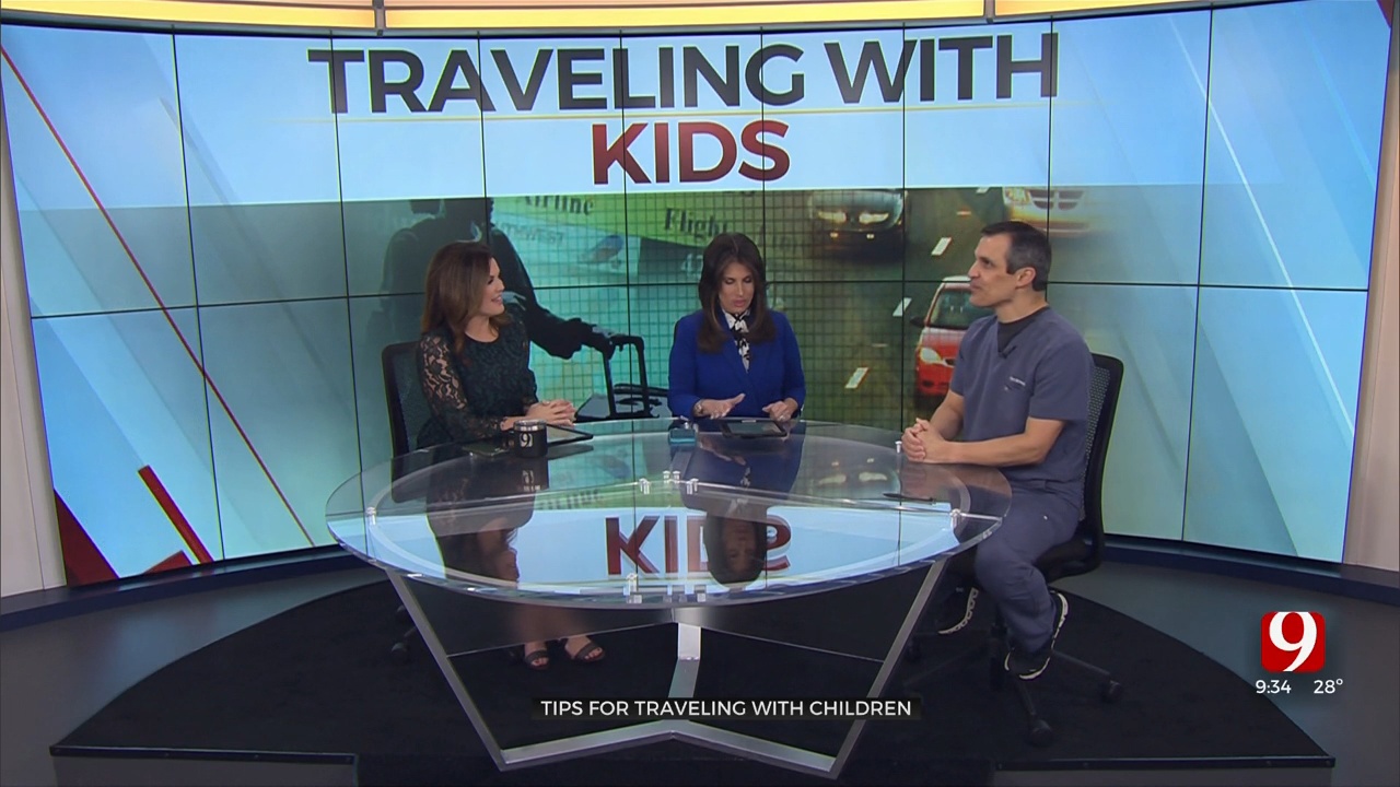 OU Health Expert Gives Some Preparation Tips For Traveling With Kids