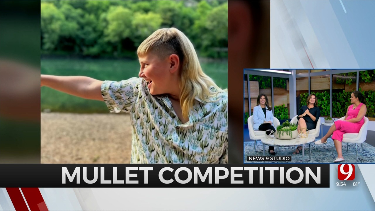 Oklahoma Teen Competes In Mullet Champ Contest