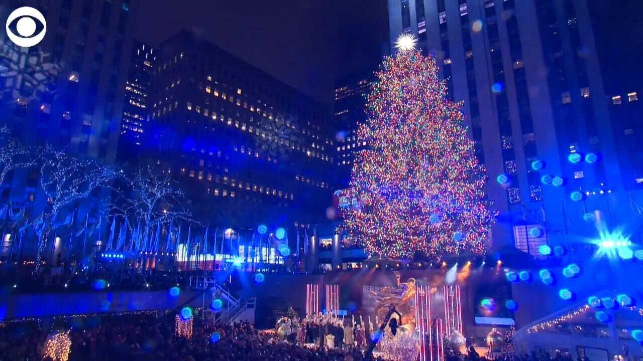 WATCH: The Christmas Tree Lighting At The Rockefeller Center