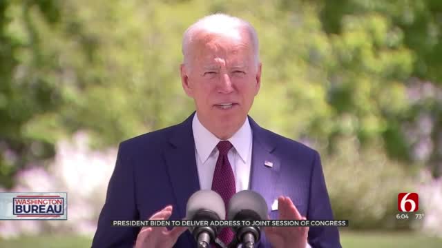 President Biden To Deliver His First Address To Joint Session Of Congress 